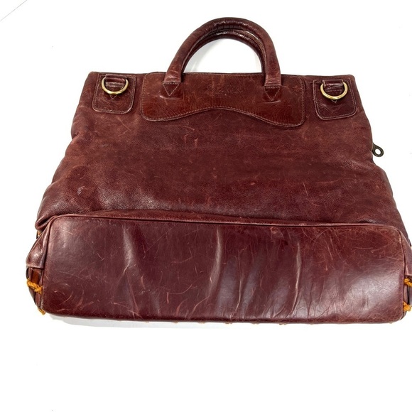 Jas M B London crossbody leather handbag handmade in England - Picture 4 of 15